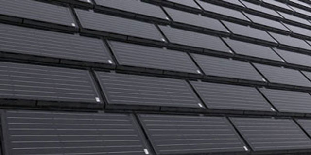 tuiles solaires noire edilians