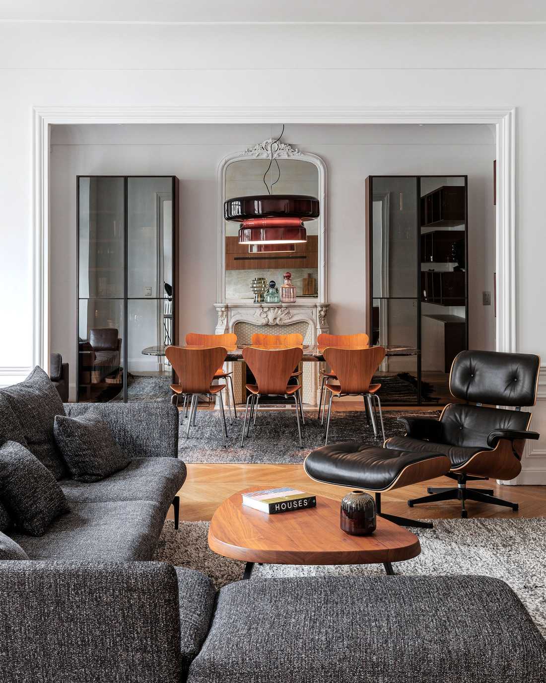 Rénovation salon parisien